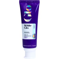 Tandblegning Tandpasta WHITE GLO Purple Tooth Toner 115g