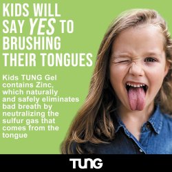 Tungborste fr barn TUNG Brush Tungborste