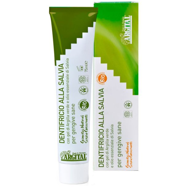 kologisk Tandpasta ARGITAL Sage 75 ml