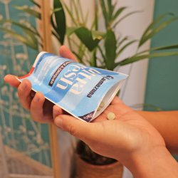 Lamazuna Tandkrmstabletter Ultra Fresh Mintfluorid 120 st.