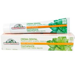 Naturlig Fresh Breath Tandpasta CORPORE SANO Thyme, Mint and Basil 75 ml.