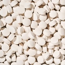 Naturlig Hydroxyapatit Tandpasta Tabletter HUPPY Xylitol Watermelon &amp; Strawberry Refill 62 stk.