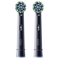 Oral-B Black PRO CrossAction tandborsthuvuden 2 st.