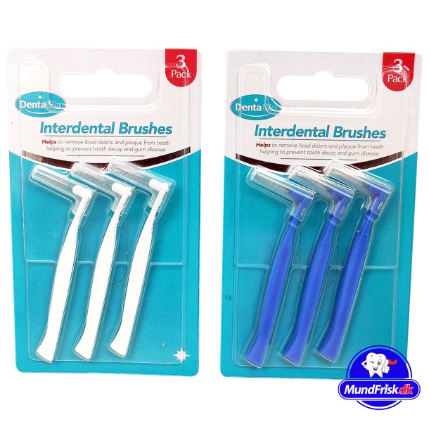 Mellemrumsbrster 3-pk. DentaGlo Interdental Brush