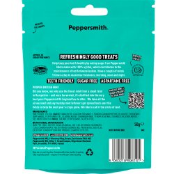 Xylitol-halstabletter PEPPERSMITH Mints Engelsk Peppermint 50 g