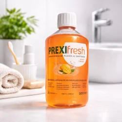 Prexifresh Mundskyl Mango 500 ml � Effektiv beskyttelse med fluor og frisk smag