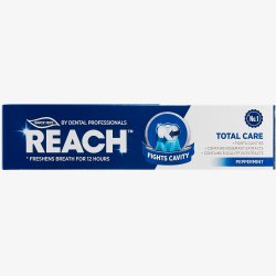 Zinktandkrm Listerine REACH Total Care Peppermint 150g