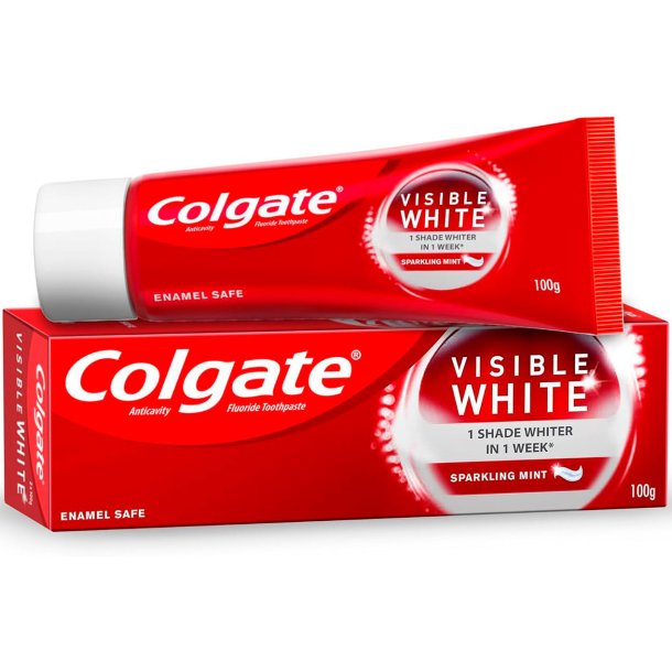 COLGATE Tandblegningstandpasta Visible White 75ml