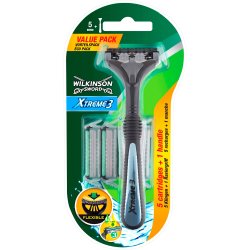 Wilkinson Extreme 3 Barberskraber + 5 Barberblade