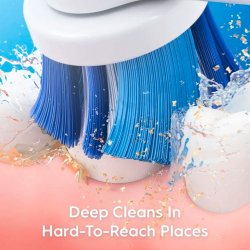 Oral B Revolution batteridrevet elektrisk tannbrste Precision Clean brstehode