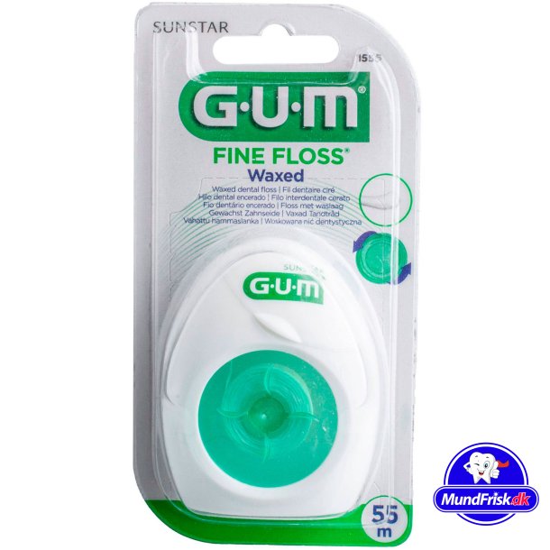Extra Dnne Zahnseide GUM Fine Floss Waxed 55 mtr