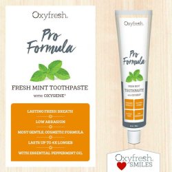 Oxyfresh Tandpasta Pro Formula Fresh Mint