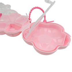 Pilleske Smiley Flower Rummelig Pilleboks med Rumdelere