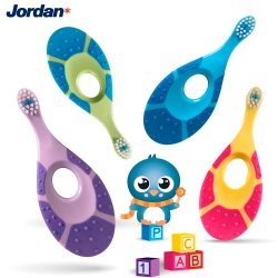 JORDAN Brnetandbrster 2 stk. Step 1 - 0-2 r