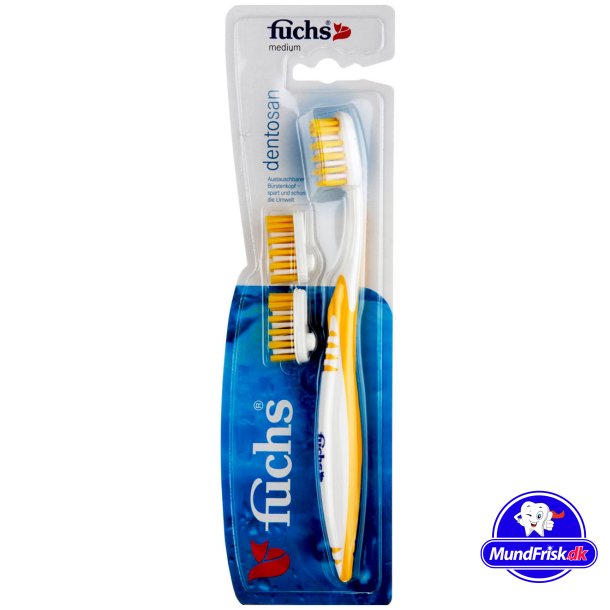 Fuchs Zahnb&uuml;rsten-Wechselk&ouml;pfe Medium