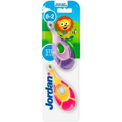 JORDAN Brnetandbrster 2 stk. Step 1 - 0-2 r
