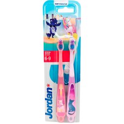 JORDAN Brnetandbrster 2 stk. Step 3 Fra 6 r