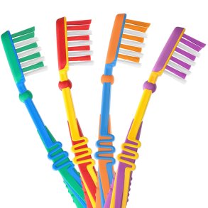 DR. BEST Brnetandbrste Kids & Teens 6-13 r - 1 stk.