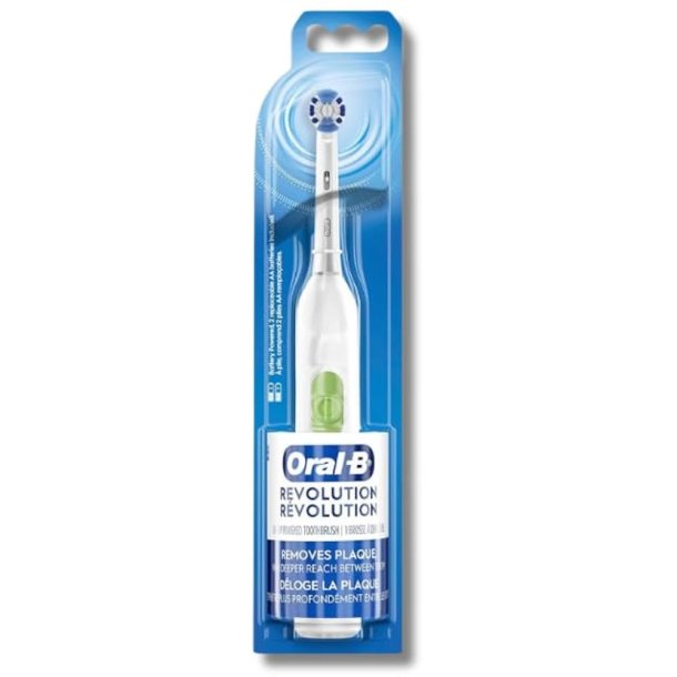 Oral B Revolution Batterie Brosse � dents �lectrique Precision Clean T�te de brosse GR&Oslash;N