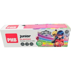 Xylitol Brnetandpasta Gel PHB Junior Miraculous 75 ml