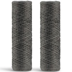 Hllbar Tandtrd GEORGANICS Charcoal 2 x 50 mtr.