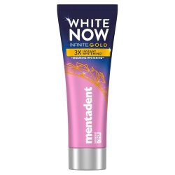 Tannbleking Tannpasta MENTADENT White Now Infinite 75 ml.
