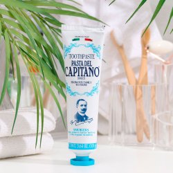 Italiensk Whitening Tandpasta PASTA DEL CAPITANO Smokers 25 ml.