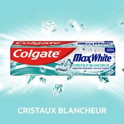 COLGATE Whitening Tandpasta 3 x 75 ml. Max White Cooling Crystals