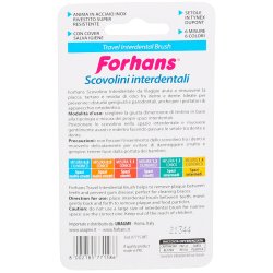 Mellemrumsbrster 5 stk. FORHANS Scovolini Interdentali 0.8 mm