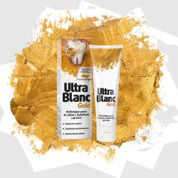 Tandblekning Tandkrm ULTRABLANC 24-Carat Gold &amp; Xylitol 75 ml.