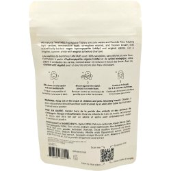 Naturliga Tandpastatabletter med Hydroxyapatit &amp; Xylitol TANITABS Charcoal 124 st.