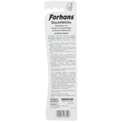 Whitening Tandbrste FORHANS Black4White Active Charcoal - Medium