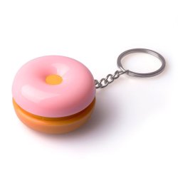 Pillbox med nyckelring Balvi Donut Cookie pillerbox