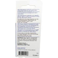 SB12 Mondspray CB12 Mondspray Mint / Menthol 15 ml.