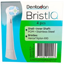 Brstehoveder til Oral-B iO Eltandbrster Dentadan Bristlq Kompatible 4 stk.