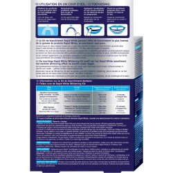 Hampaiden valkaisusetti RAPID WHITE Power Set - Hampaiden valkaisu kotona ilman peroksidia