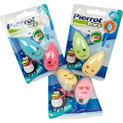 Tandb�rsteholder med Sugekop PIERROT 2 stk.