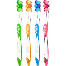 COLGATE Tandb�rster 4 stk. Twister Design Edition Soft