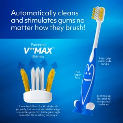 3-sidig Barntandborste Better Toothbrush 1-6 r