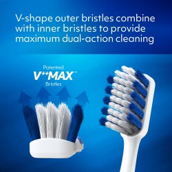 3-sidet Tandbrste V++Max Technology Medium