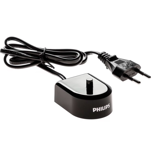 PHILIPS Original Ladestation med Dansk Str�mstik SORT