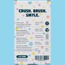 Hydroxyapatite Barn tandkr�m Tabletter SMYLE Xylitol &amp; Sweet Mint 63 st.