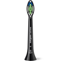 PHILIPS Sonicare W2 OptimalWhite DiamondClean Black B�rstehoveder 8 stk.