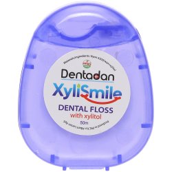 Flosdraad met Xylitol DENTADAN XyliSmile No Taste Waxed 50 mtr.