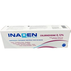Klorhexidin Tandpasta 0.12 % INADEN 75 ml. - m�lrettet pleje ved tandk�dsproblemer