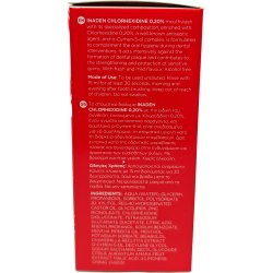 Klorhexidin Mundskyl 0.20 % INADEN 250 ml - intensiv antibakteriel behandling uden alkohol