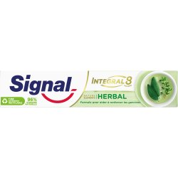 Herbal Tandpasta SIGNAL Integral 8 � Tandpasta med urter til pleje af tandk�d (75 ml.)
