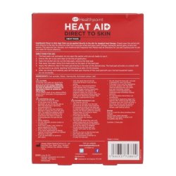 Varmeplastre 2 stk. HEALTHPOINT Heat Aid ca. 10 x 11 cm.