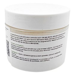 Miswak Tandpasta Pulver KB COSMETIQUE Poudre de Dentifrice Naturel au Siwak Menthol � 30 g