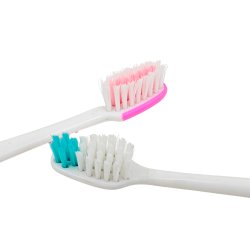 B�rnetandb�rster 2 stk. NOBIL CARE Sweet Smile Kids � Sjove b�rnetandb�rster med sugekop